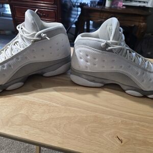 Jordan Sneakers White and Gray